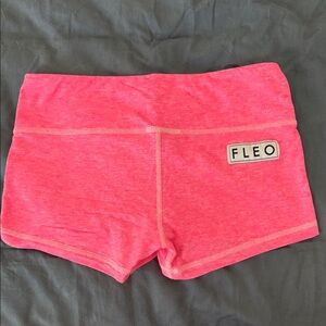Fleo Vibrant Pink Athletic Shorts